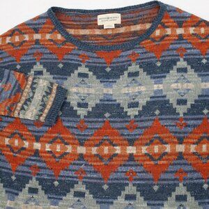 Denim & Supply Ralph Lauren Sweater Womens Medium Aztec Southwestern Knit cotton
